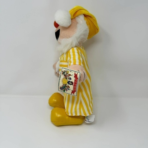 Toy Connection Snow White and the Seven Dwarfs Yellow Plush Christmas 2000 Y2K - Picture 6 of 16